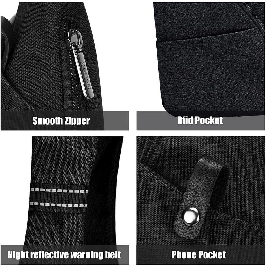 Only-bags.store Mini Borsa a Tracolla Impermeabile Tasche Multiple Antifurto  