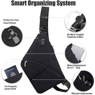 Only-bags.store Wasserdichte Mini-Umhängetasche Mehrere Taschen Anti-Diebstahl  