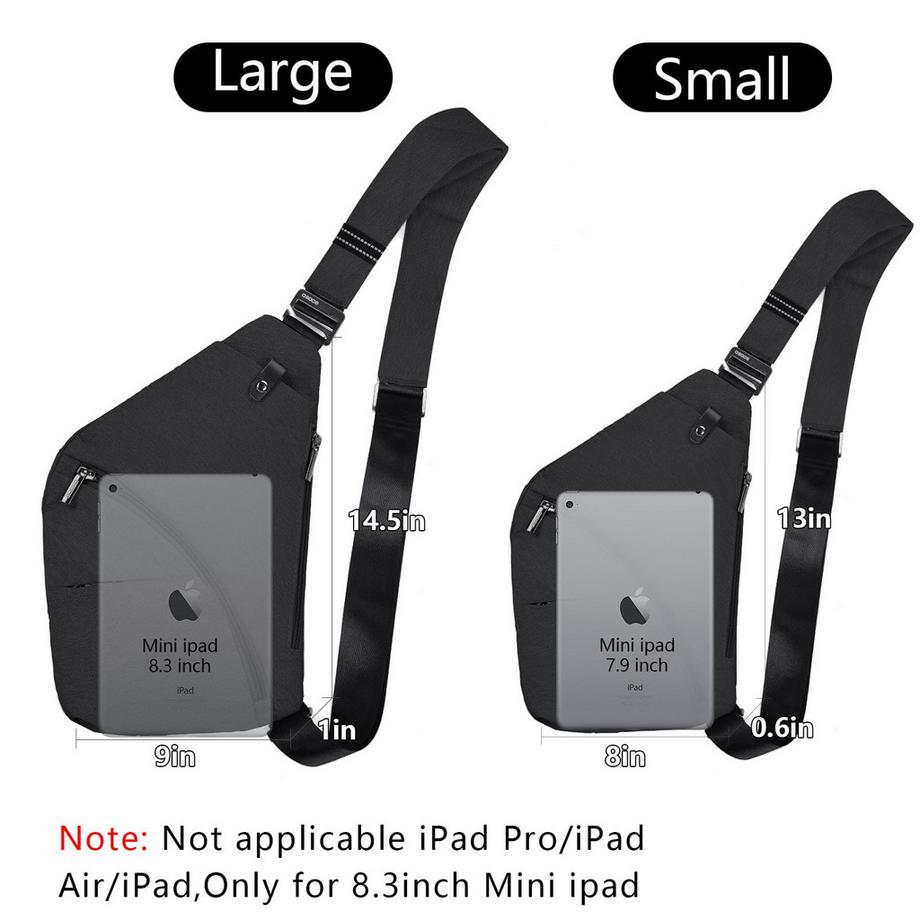 Only-bags.store Mini Borsa a Tracolla Impermeabile Tasche Multiple Antifurto  