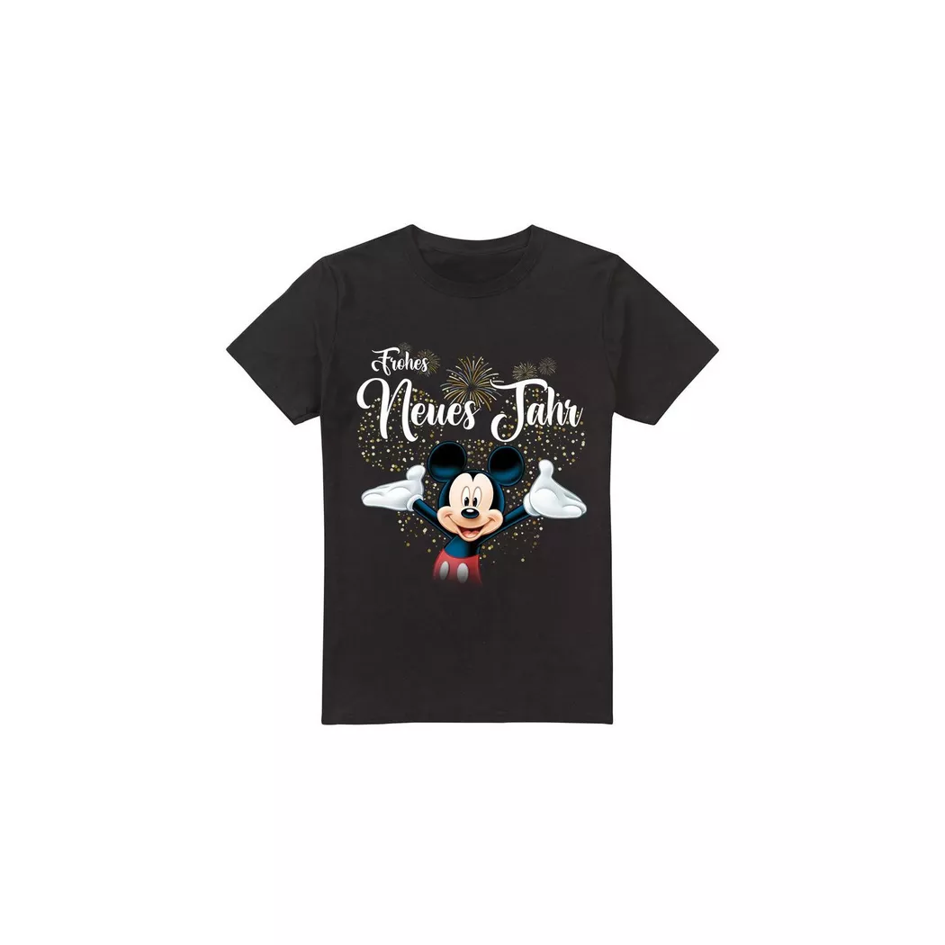 Disney - German TShirt Neujahr, für Herren, Schwarz, Größe L
