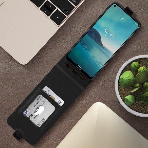 Avizar  Étui Nokia 3.4 Clapet Vertical Noir 