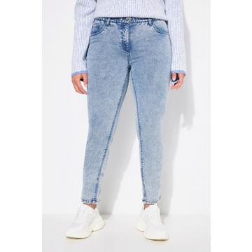 Jerseyjeans Sarah, schmales Bein, Komfortbund