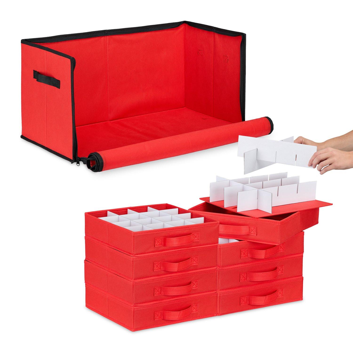 Northix Scatola portaoggetti per palline di Natale  