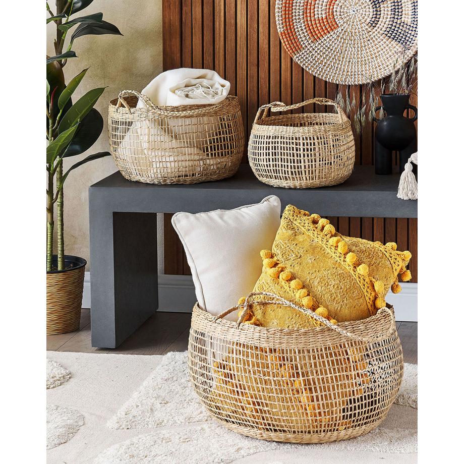 Beliani Korb en Alghe marine Boho ARAPAIMA  