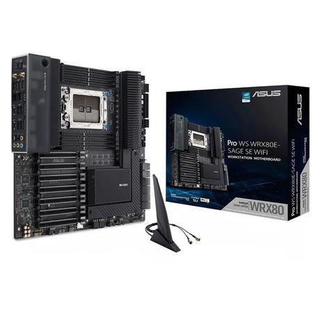 ASUS  WRX80E-SAGE SE WIFI AMD WRX80 Socket SP3 ATX esteso 