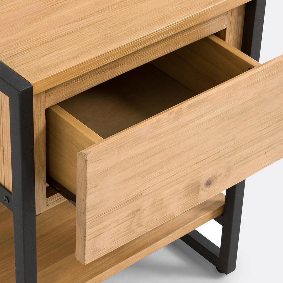 La Redoute Intérieurs Nachttisch HIBA mit 1 Schublade  