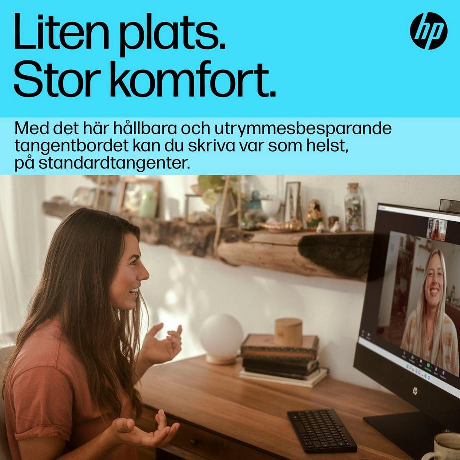 Tastiera Bluetooth compatta HP 350 - Layout svedese