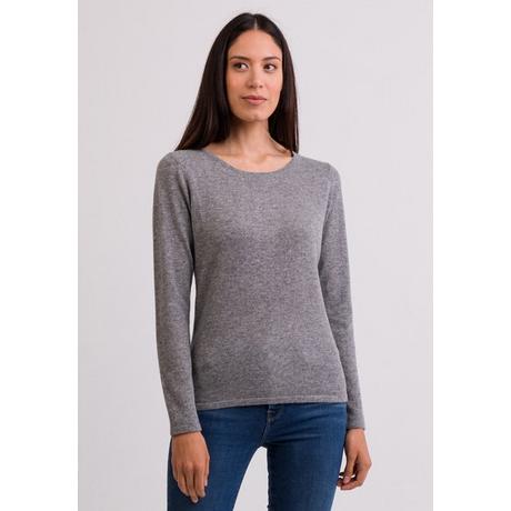 CASH-MERE.CH  Kaschmir Rundhals Pullover 