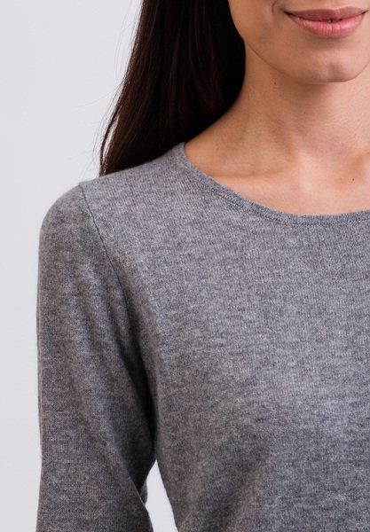 CASH-MERE.CH  Kaschmir Rundhals Pullover 