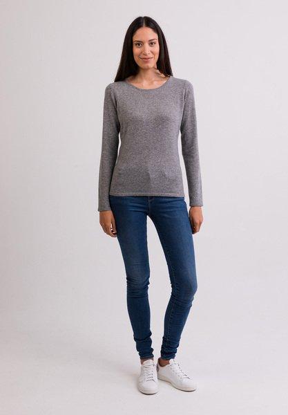 CASH-MERE.CH  Kaschmir Rundhals Pullover 