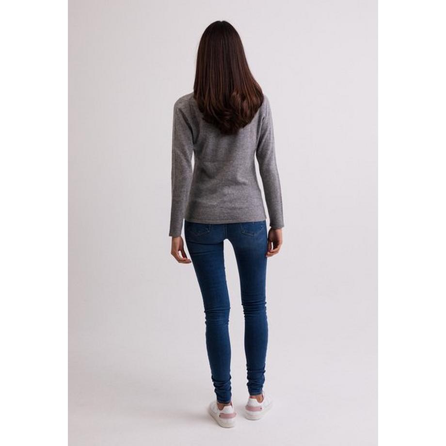 CASH-MERE.CH Kaschmir Rundhals Pullover  