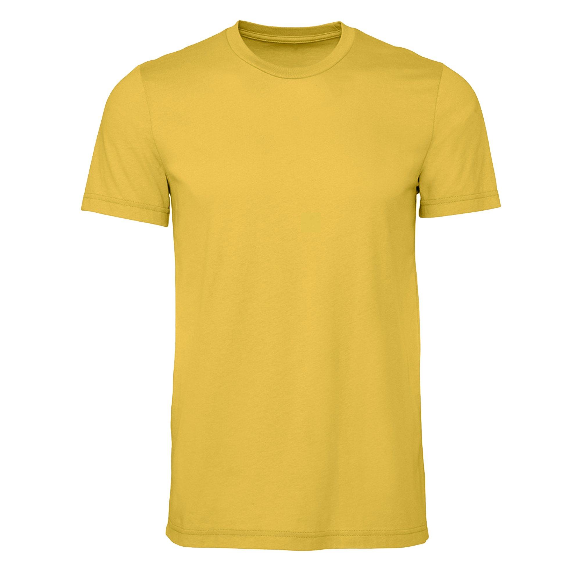 Image of Tshirt Weiche Haptik Herren Gelb Bunt XL