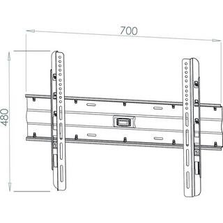 VCM Universal TV VESA support mural support TV inclinable basculant WN120 Universal TV VESA support mural support TV inclinable basculant WN120  