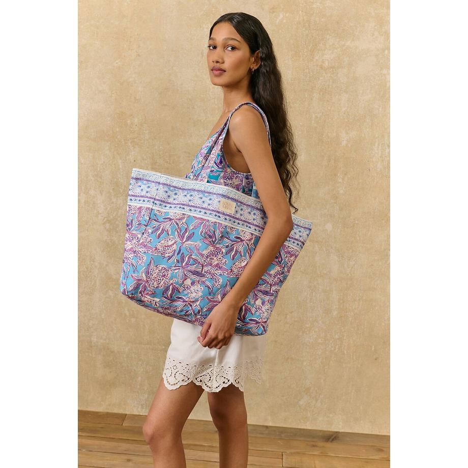 Louise-Misha Beverly Grosse Tote Bag mit Blumenmuster  