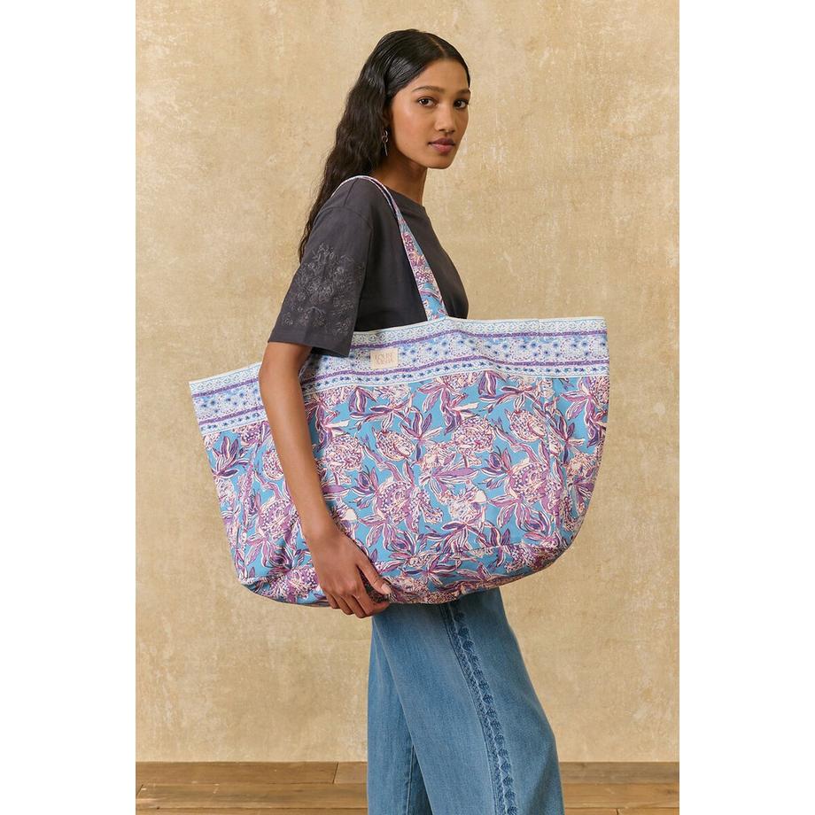Louise-Misha Beverly Grosse Tote Bag mit Blumenmuster  
