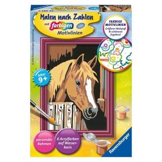 Ravensburger  Ravensburger Malen nach Zahlen, Pferd im Stall, Malset 