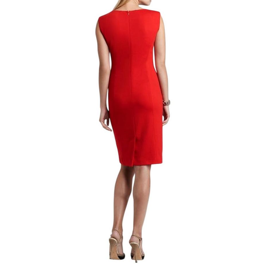 BOSS  Dirula Kleid, Rundhalsausschnitt 