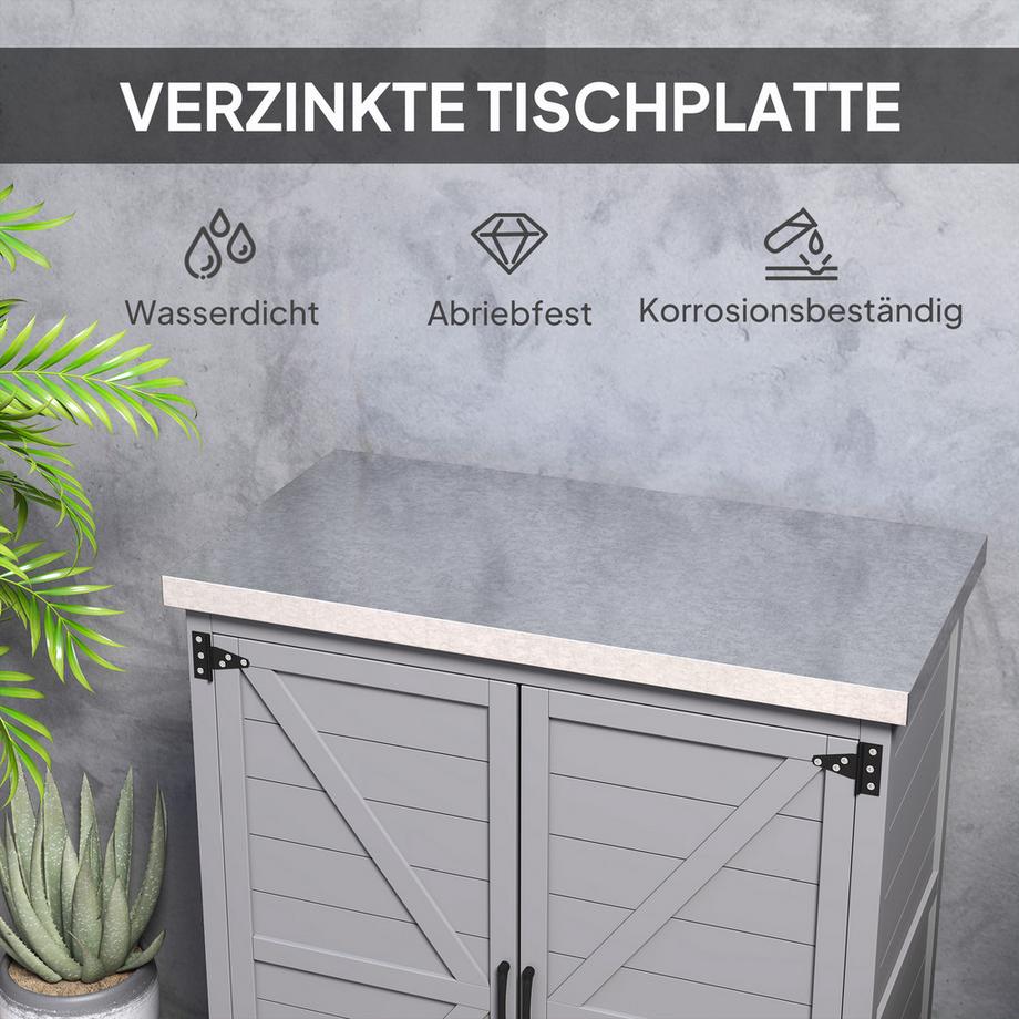 Outsunny Armoire de jardin  