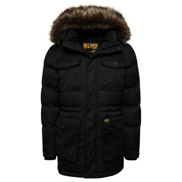 parka con pelliccia sintetica chinook