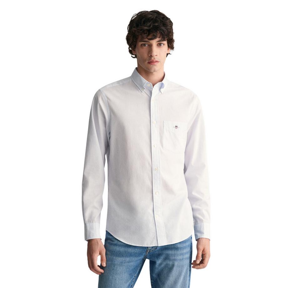 GANT Chemise Banquier Classique en Popeline  