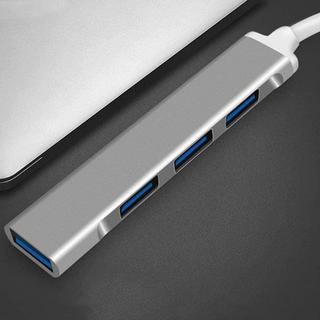 eStore  Hub USB 3.0 avec 4 ports - Argent 