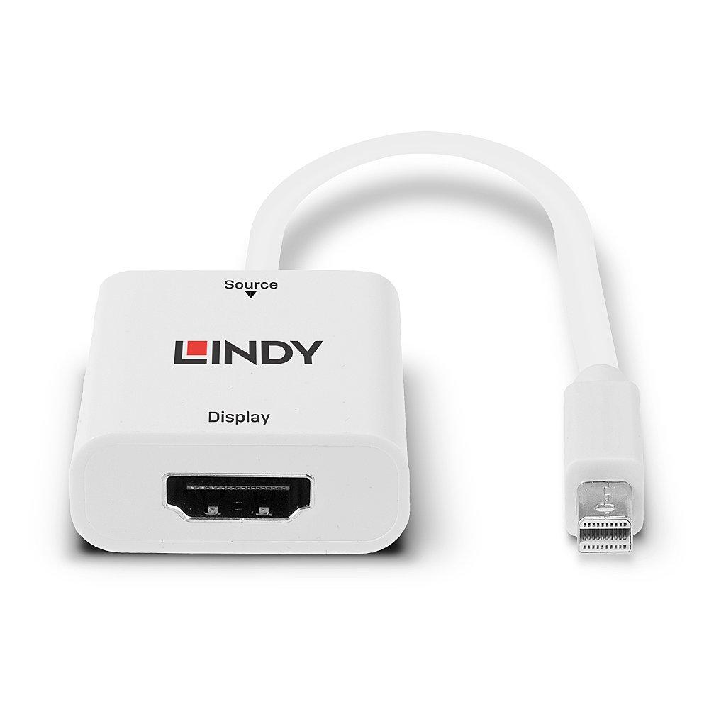 LINDY  Lindy 41069 Videokabel-Adapter Mini DisplayPort HDMI Typ A (Standard) Weiß 