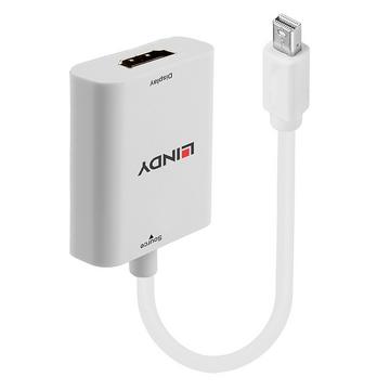 Lindy 41069 Videokabel-Adapter Mini DisplayPort HDMI Typ A (Standard) Weiß