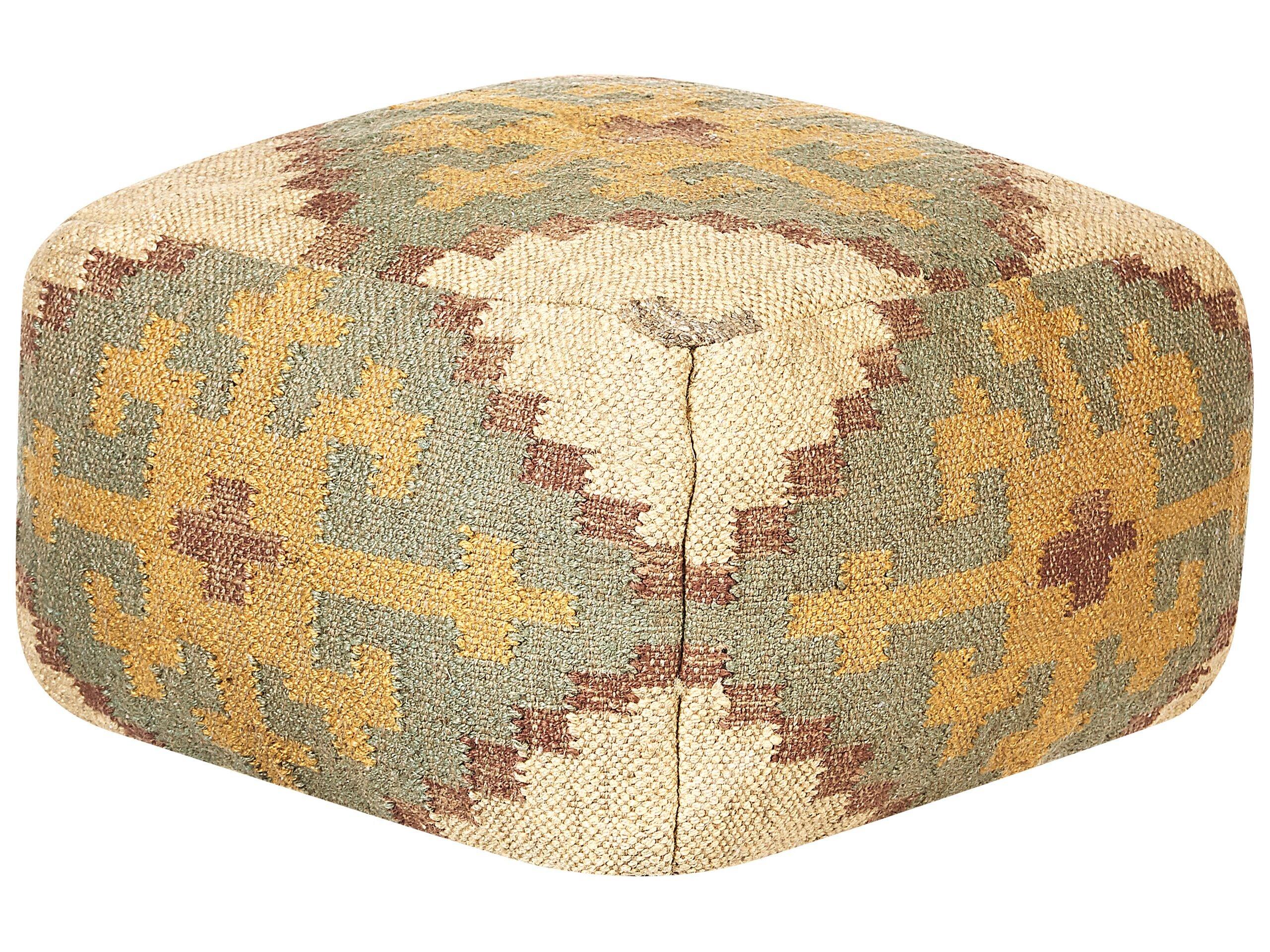 Image of Pouf aus Jute Retro SARON Pouf aus Jute Retro SARON