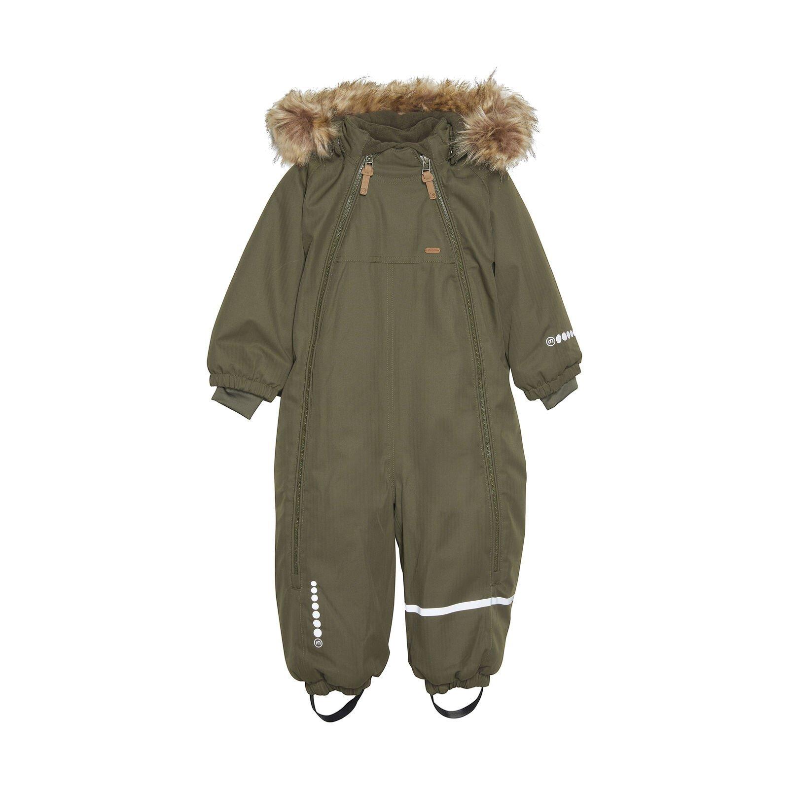 Image of Kleinkinder Schneeanzug Olive Night Unisex Grün 92