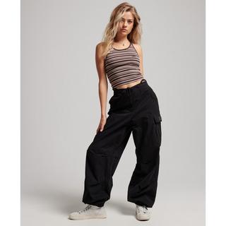 Superdry  pantalon baggy parachute 