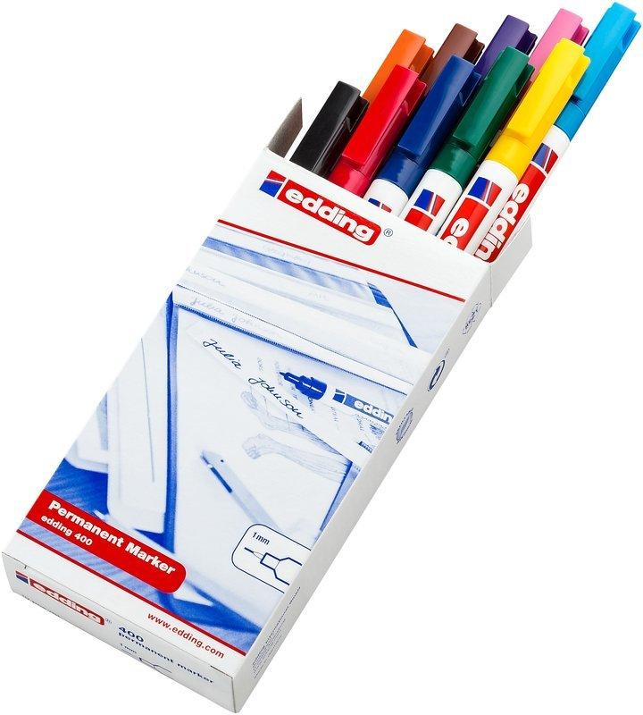 Edding EDDING Permanent Marker 400 400-99 10 Farben  