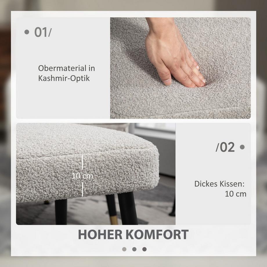 HOMCOM Fußhocker  