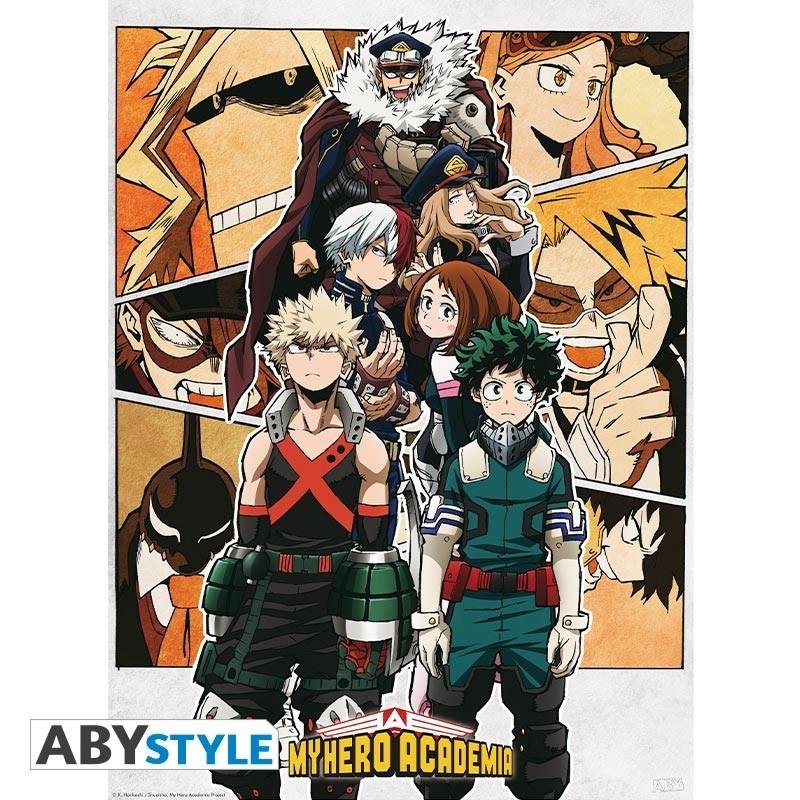 Image of Poster - Flat - My Hero Academia - Gruppe Poster - Flat - My Hero Academia - Gruppe