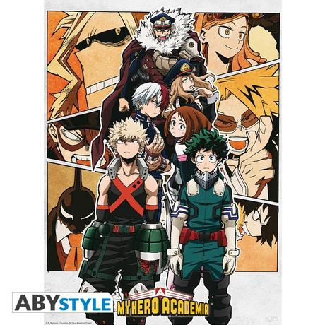 Abystyle Poster - Flat - My Hero Academia - Gruppe  