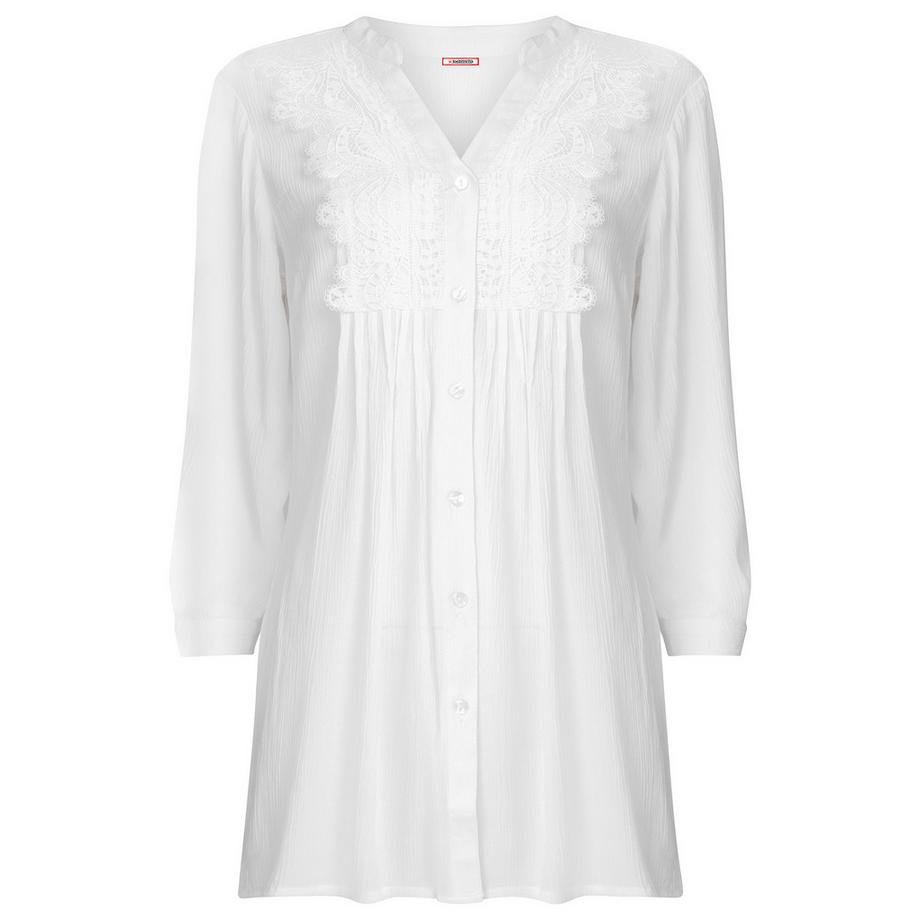 Joe Browns Camicetta Longline con Dettaglio in Pizzo  