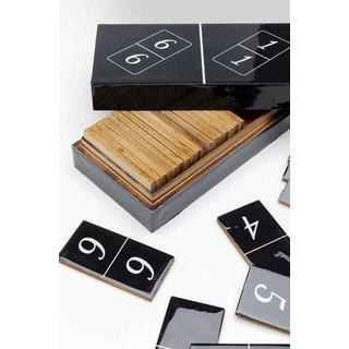 KARE Design Oggetto decorativo domino nero 24x7  
