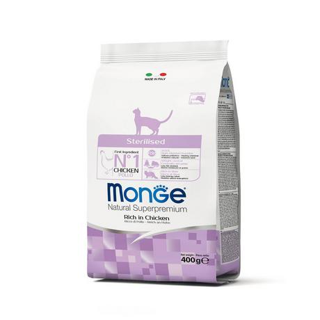 Monge  Chat stérilisé Poulet, 400g 