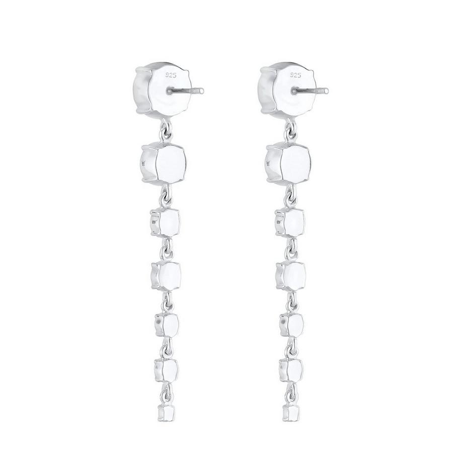 Elli  Boucles d'Oreilles Femmes Pendentif D'oreilles Glamoureux Avec Cristaux 
