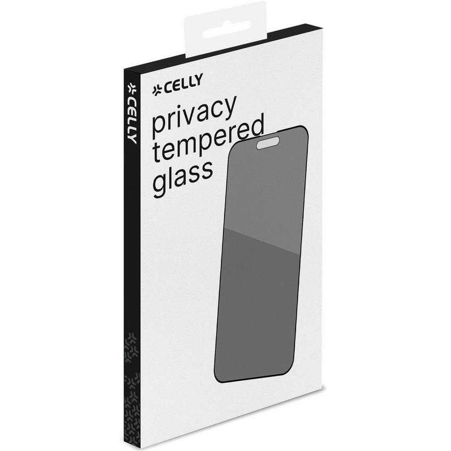 Celly  Sichtschutzfolie aus gehärtetem Glas iPhone 15 