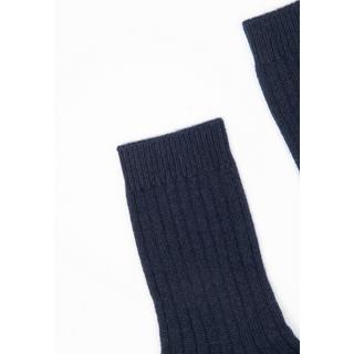 Studio Cashmere8  UNI 13 Strumpf aus traditioneller Rippe 4 Fäden - 100% Kaschmir 