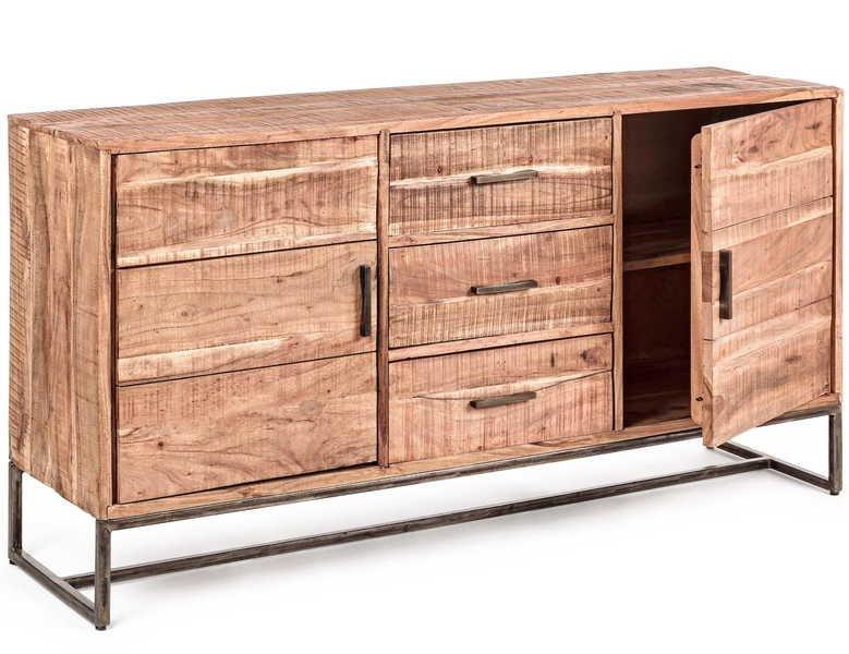 mutoni Credenza Elmer S 2 ante 3 cassetti  