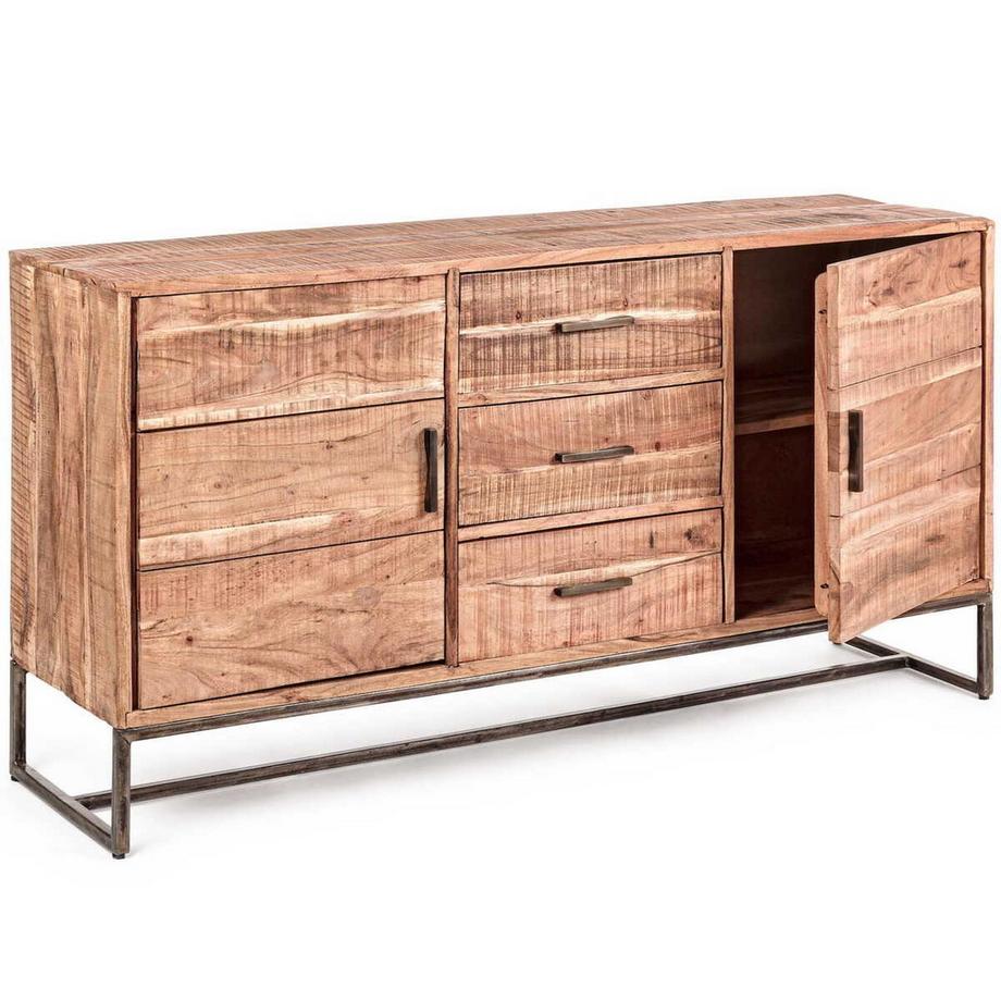 mutoni Credenza Elmer S 2 porte 3 cassetti  
