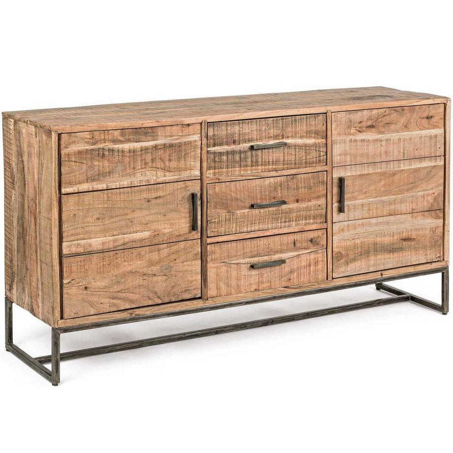 mutoni Credenza Elmer S 2 porte 3 cassetti  