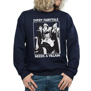 Disney  Every Fairy Tale Needs A Villain Sweatshirt 