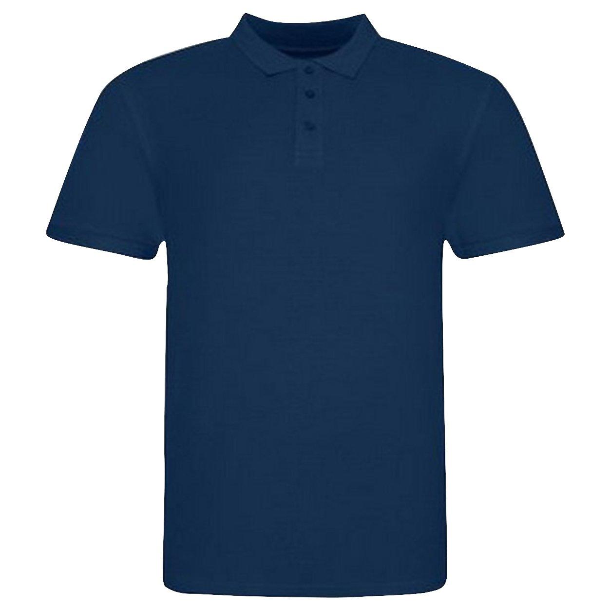 Image of Poloshirt Pique Herren Marine S