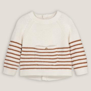 Pull col rond en grosse maille