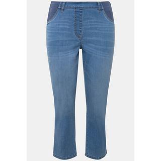 Ulla Popken  Jean 7/8 Sienna à jambe étroite, taille confortable 