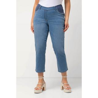 Ulla Popken  Jean 7/8 Sienna à jambe étroite, taille confortable 