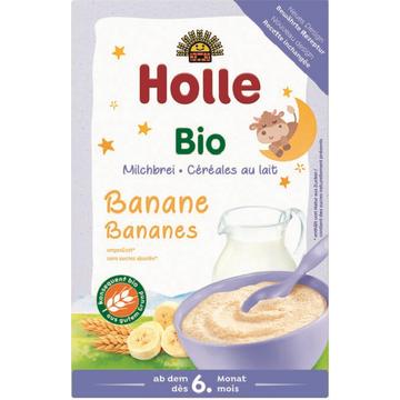 Holle banane bio Bouillie de lait (250g)