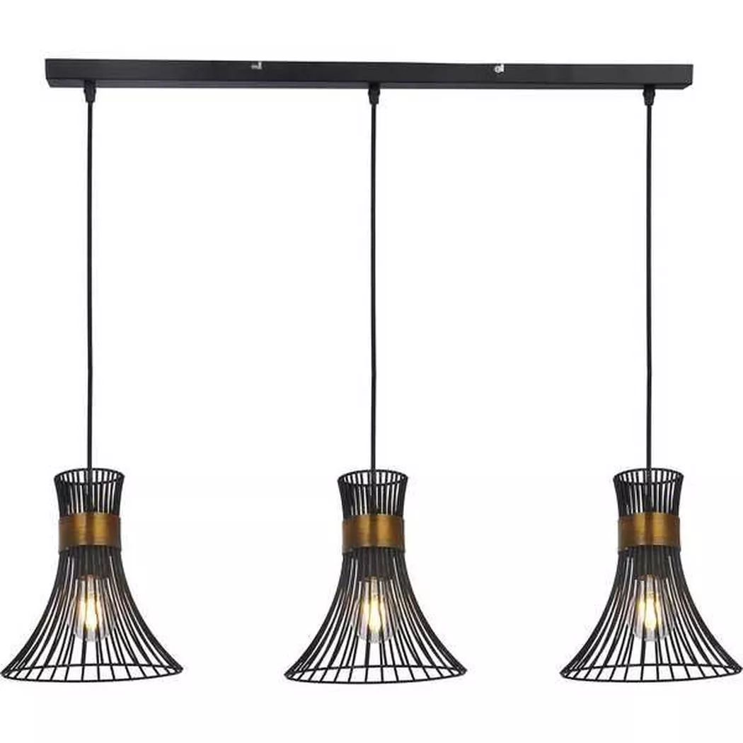 mutoni – Hängeleuchte Purra Metall 3xE27, One Size, Multicolor